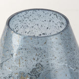 Mercana Robyn Short Blue Glass Vase
