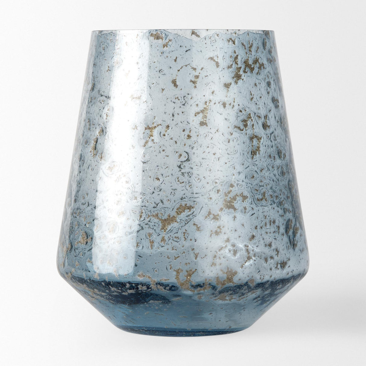 Mercana Robyn Tall Blue Glass Vase