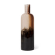 Mercana Marans Tall Amber Multi-Color Glass Vase