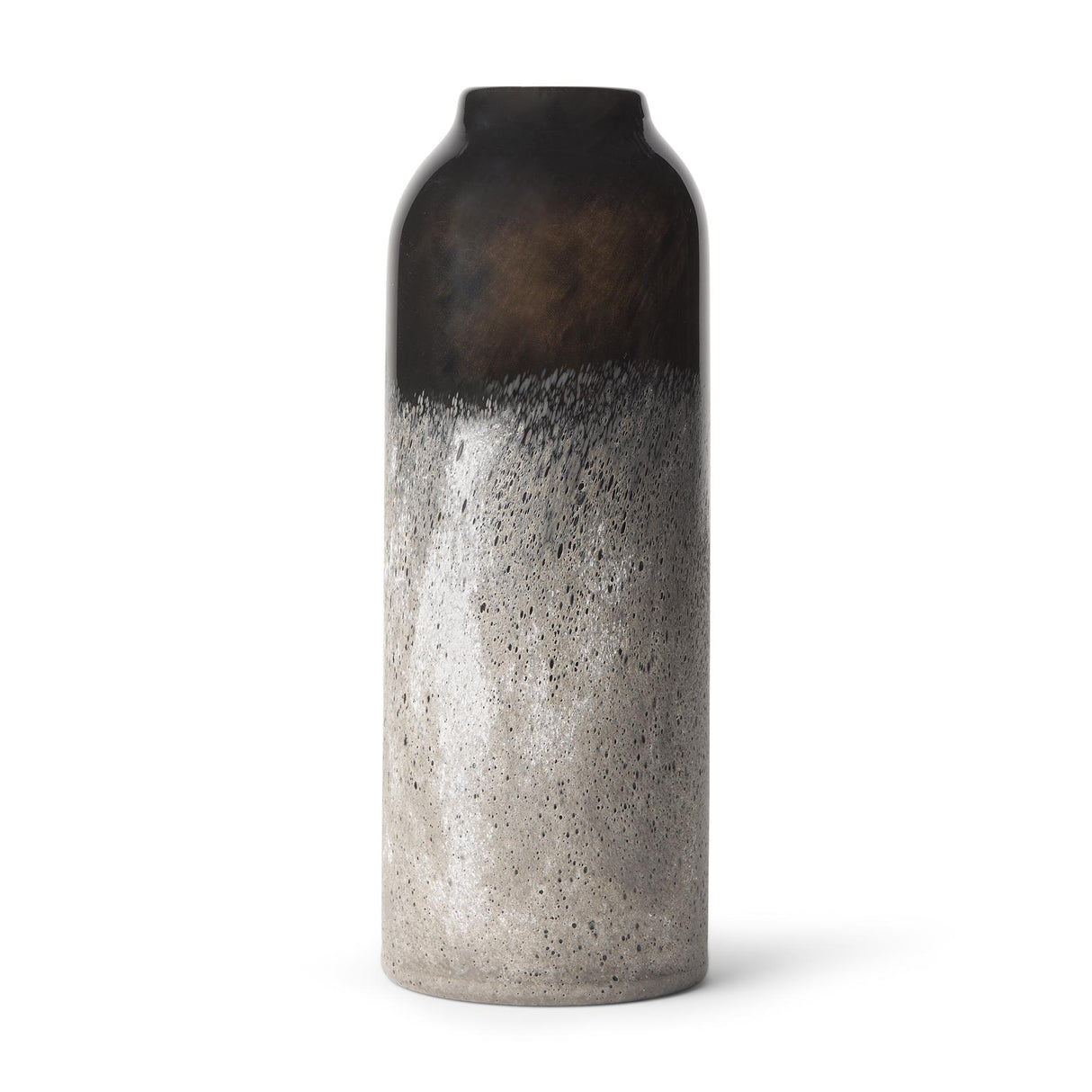 Mercana Emu Tall Black w/ Gray Vase