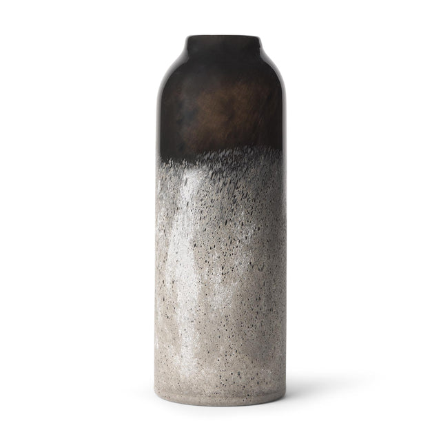 Mercana Emu Tall Black w/ Gray Vase