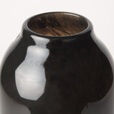 Mercana Emu Tall Black w/ Gray Vase
