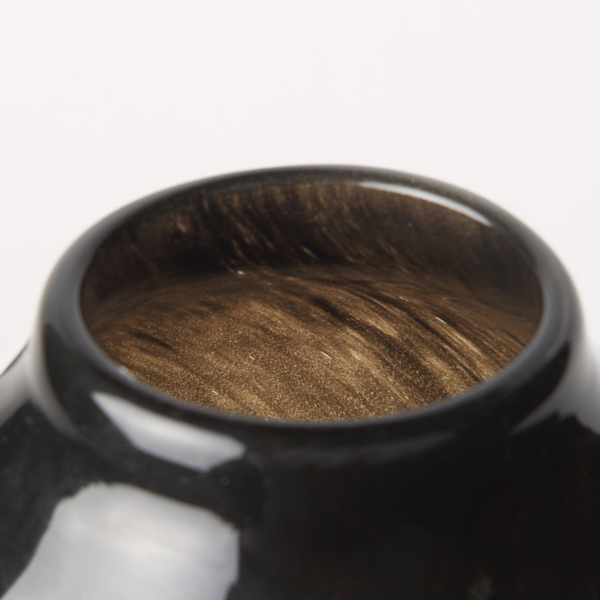 Mercana Emu Tall Black w/ Gray Vase