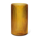 Mercana Dawn Tall Amber Glass Vase