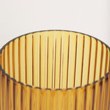 Mercana Dawn Tall Amber Glass Vase