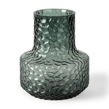 Mercana Jolene Short Green Glass Vase