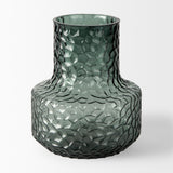 Mercana Jolene Short Green Glass Vase
