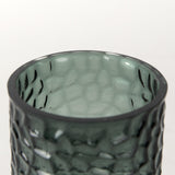 Mercana Jolene Short Green Glass Vase