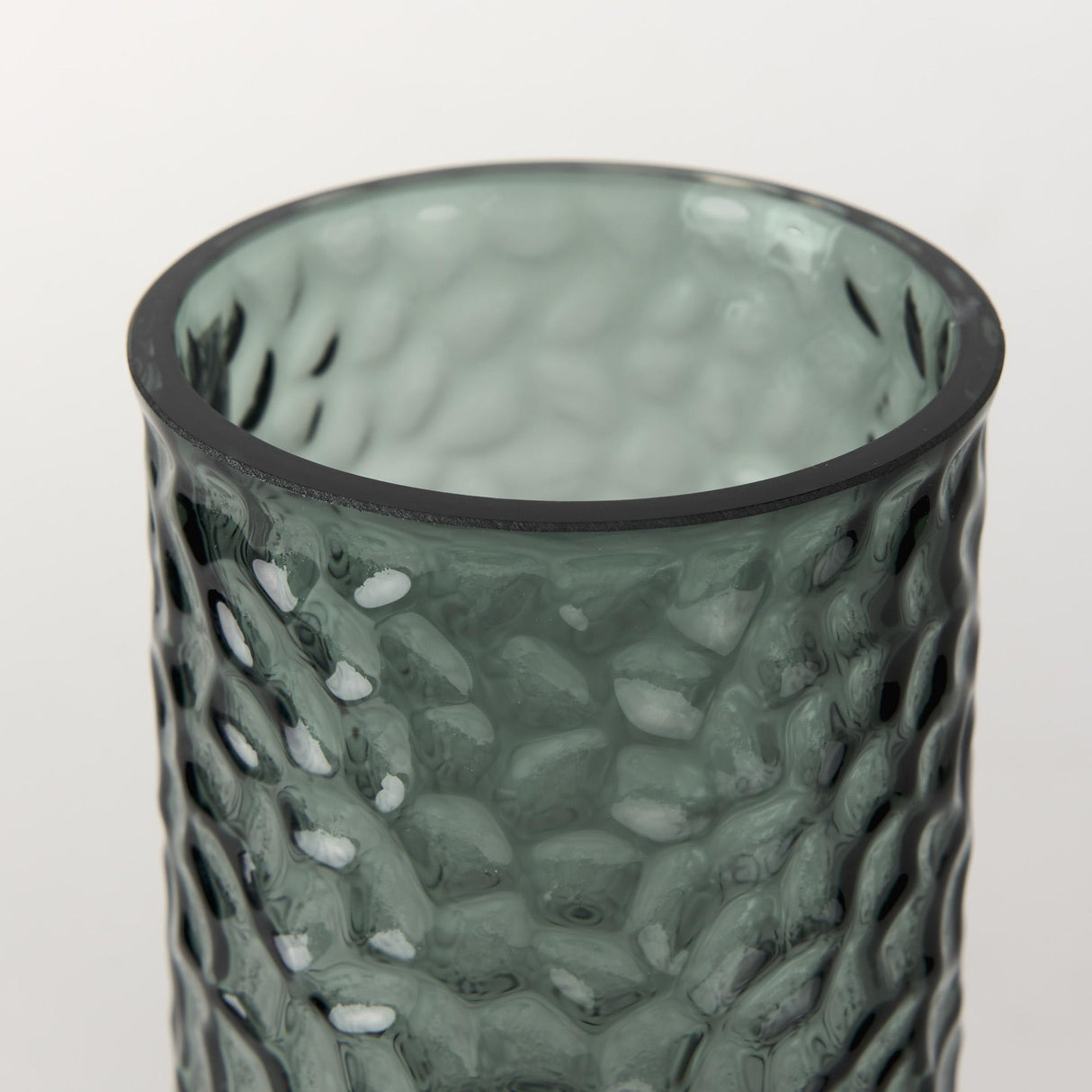 Mercana Jolene Tall Green Glass Vase