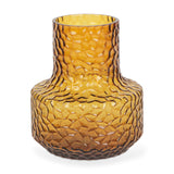 Mercana Jolene Short Amber Glass Vase