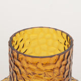 Mercana Jolene Short Amber Glass Vase