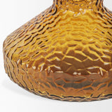 Mercana Jolene Tall Amber Glass Vase