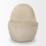 Mercana Beverly Beige Chenille Accent Chair
