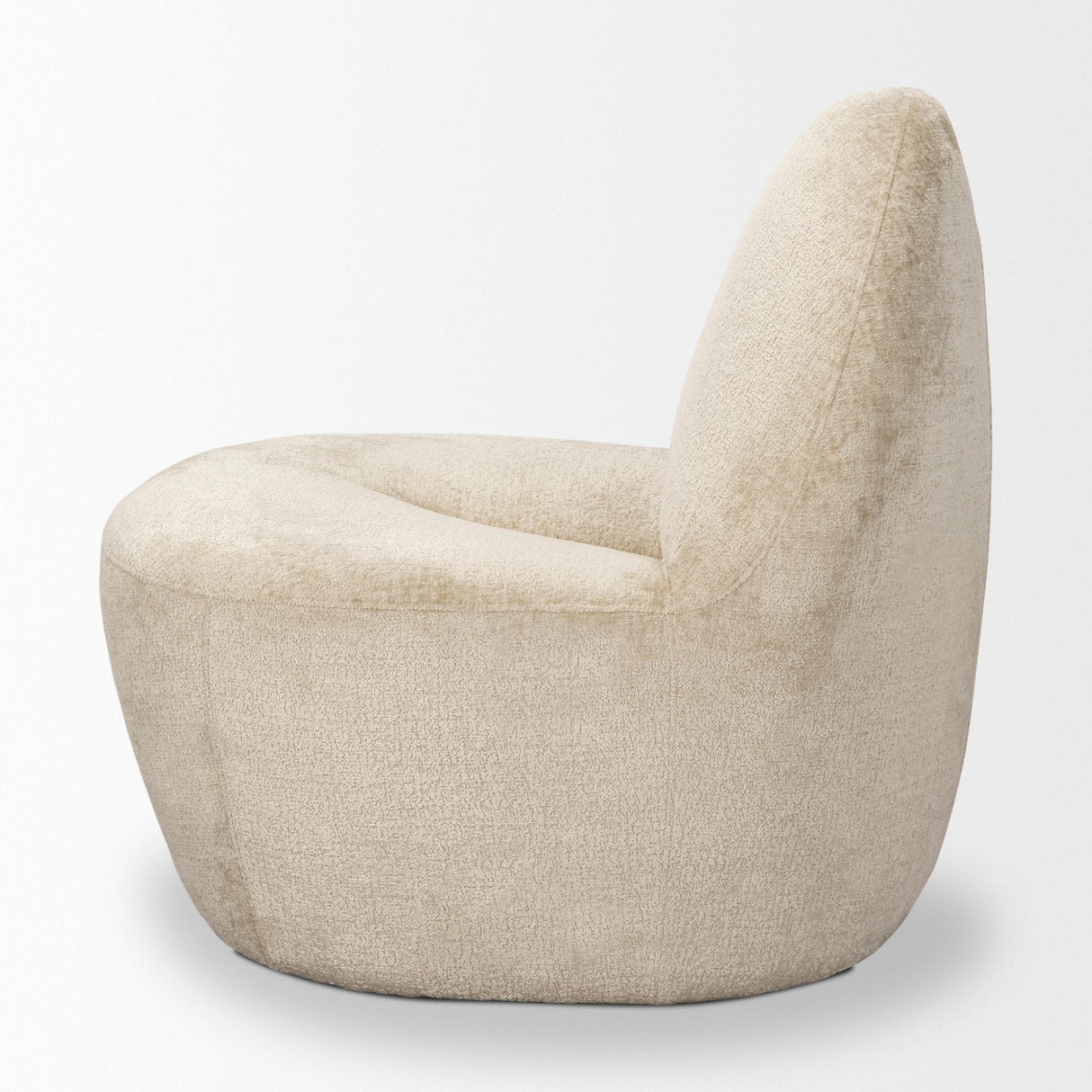 Mercana Beverly Beige Chenille Accent Chair