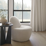 Mercana Beverly Cream Boucle Accent Chair
