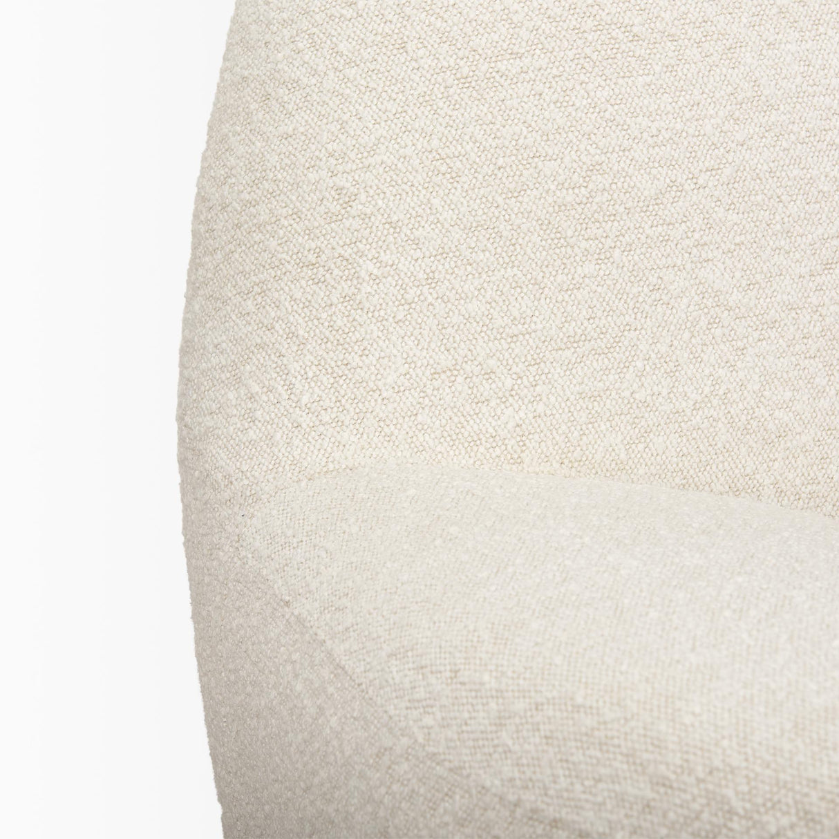 Mercana Beverly Cream Boucle Accent Chair