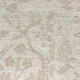 Mercana Khloe Small Cream Pouf