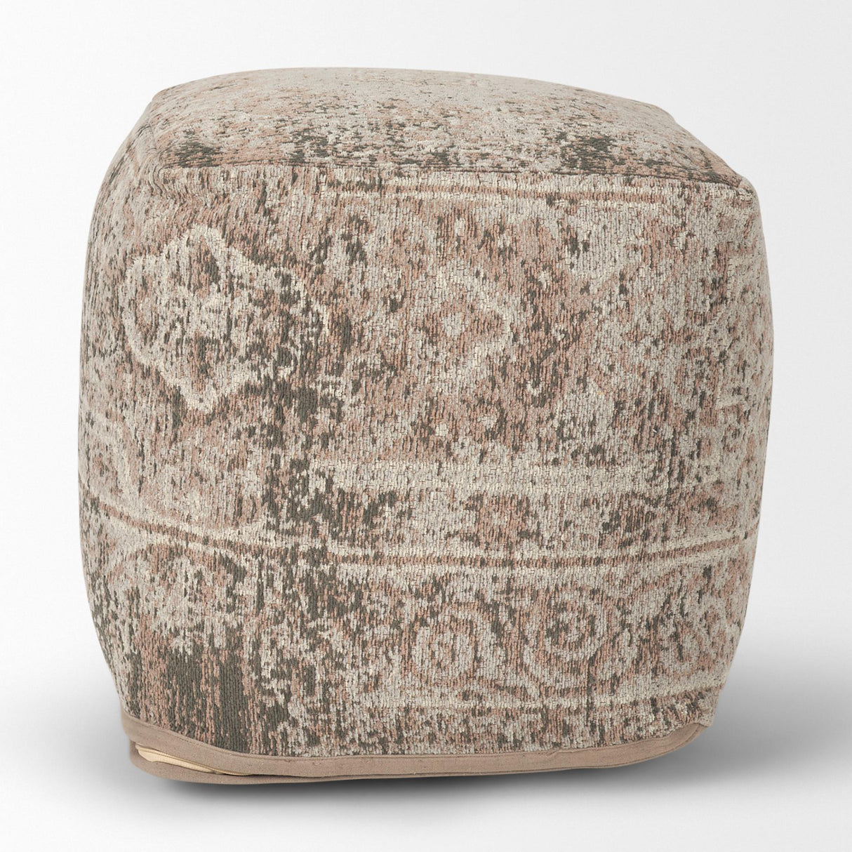 Mercana Khloe Small Taupe Pouf