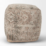 Mercana Khloe Small Taupe Pouf