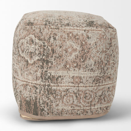 Mercana Khloe Small Taupe Pouf
