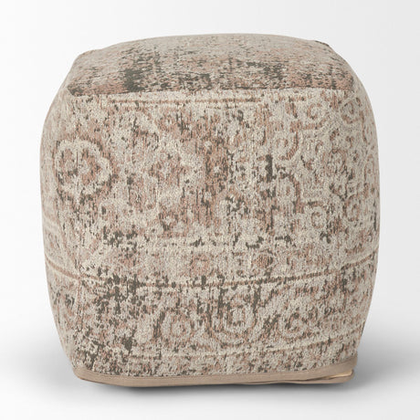 Mercana Khloe Small Taupe Pouf