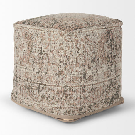 Mercana Khloe Small Taupe Pouf