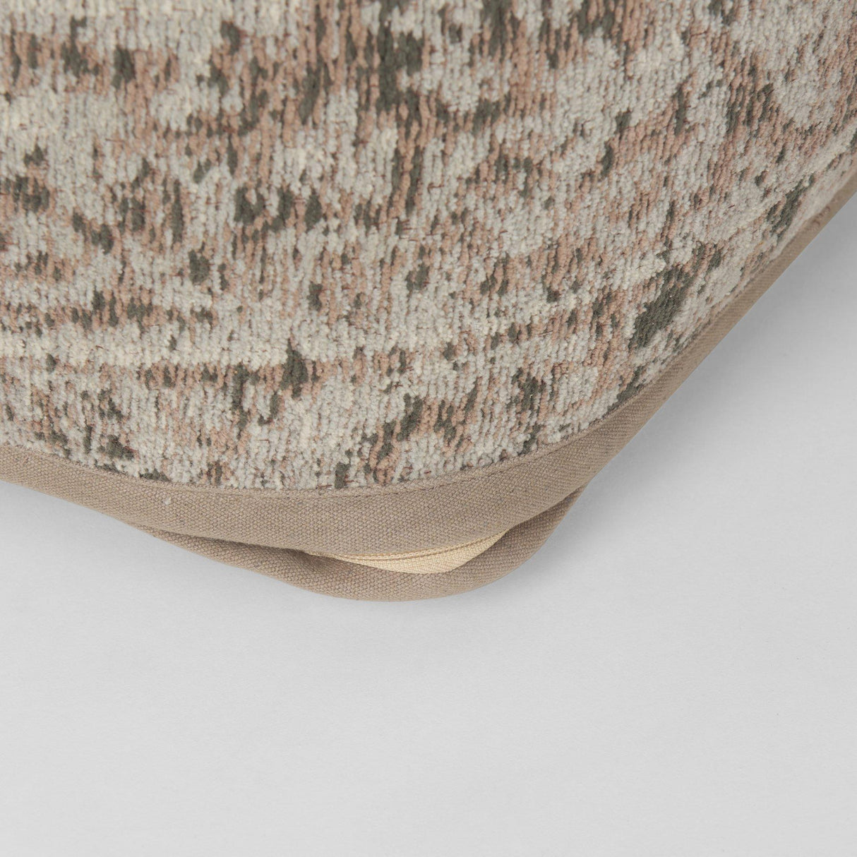 Mercana Khloe Small Taupe Pouf