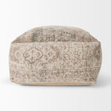 Mercana Khloe Large Taupe Pouf