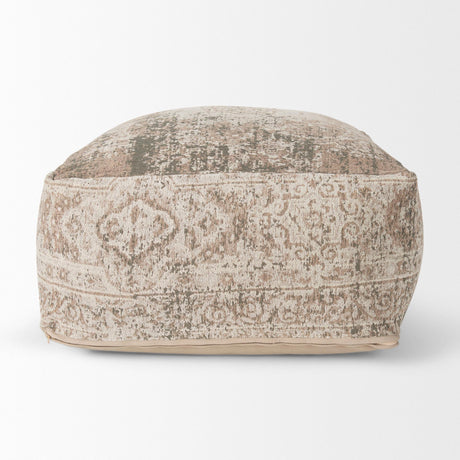 Mercana Khloe Large Taupe Pouf