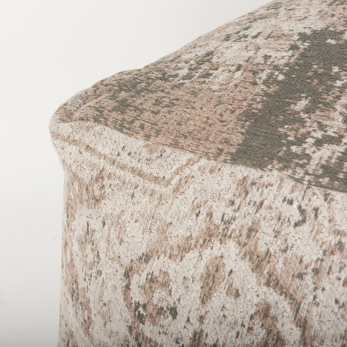 Mercana Khloe Large Taupe Pouf