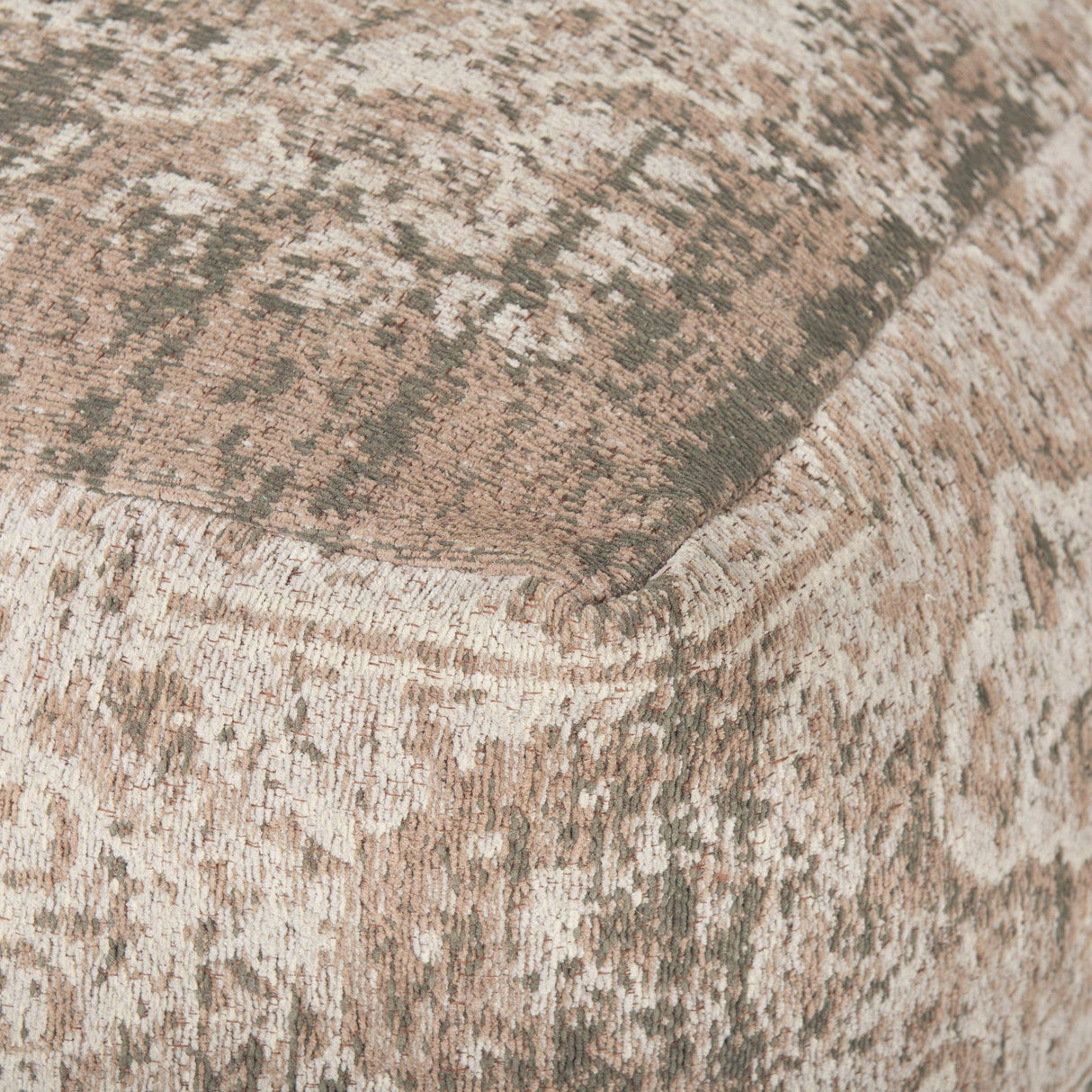 Mercana Khloe Large Taupe Pouf