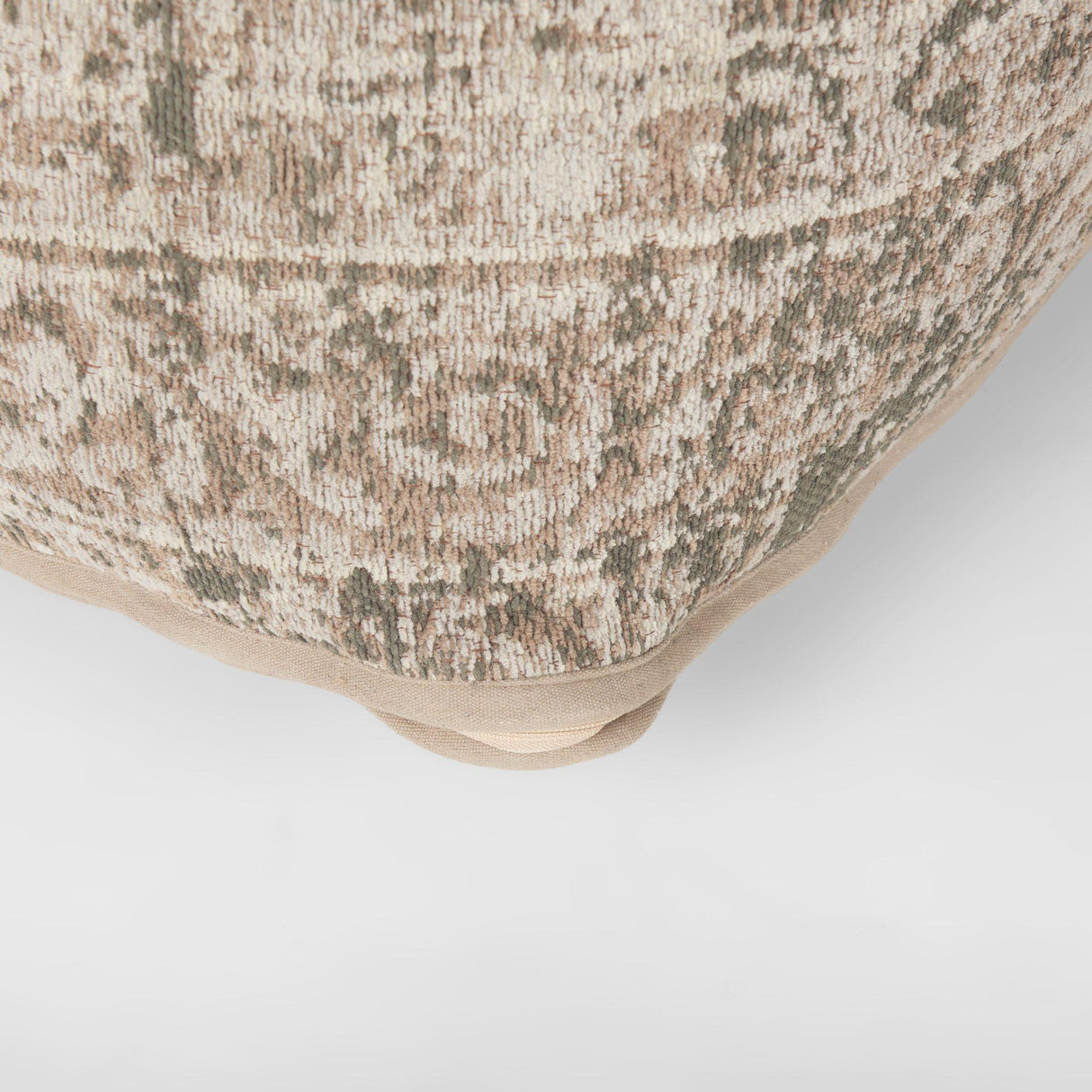 Mercana Khloe Large Taupe Pouf