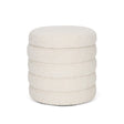 Mercana Elise Cream Boucle Upholstered Storage Ottoman