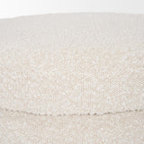 Mercana Elise Cream Boucle Upholstered Storage Ottoman