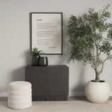 Mercana Elise Cream Boucle Upholstered Storage Ottoman