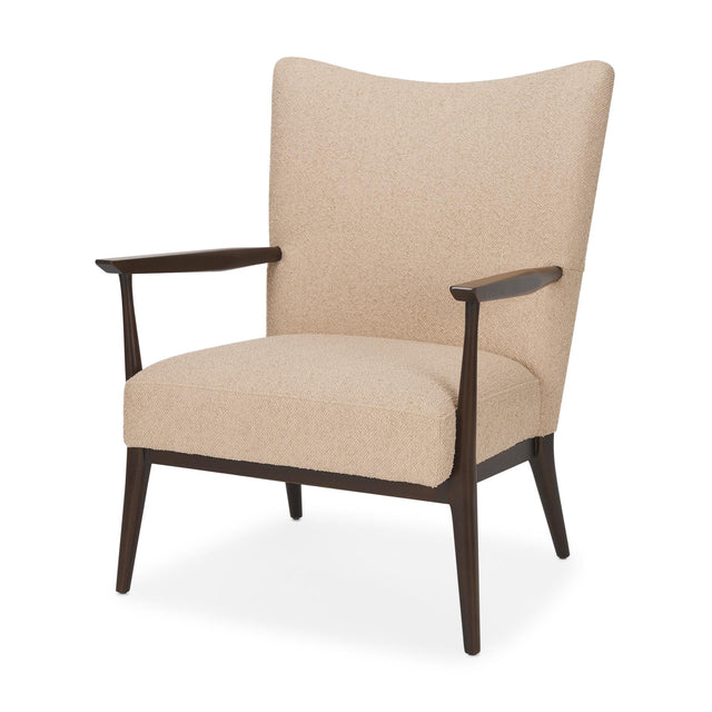 Mercana Argent Beige Boucle Accent Chair