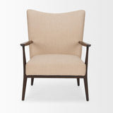 Mercana Argent Beige Boucle Accent Chair