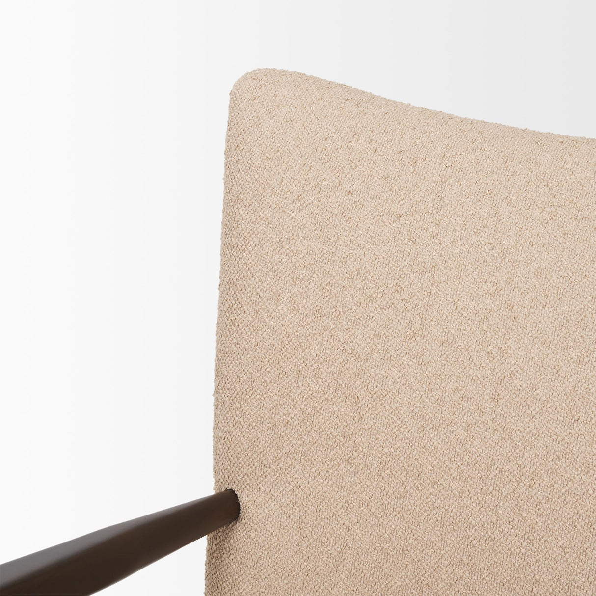Mercana Argent Beige Boucle Accent Chair