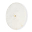 Mercana Dolly Brushed Gold Metal w/ Alabaster Shade 4-Light Wall Sconce