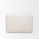 Mercana Halston Small Ottoman Oatmeal Performance Fabric