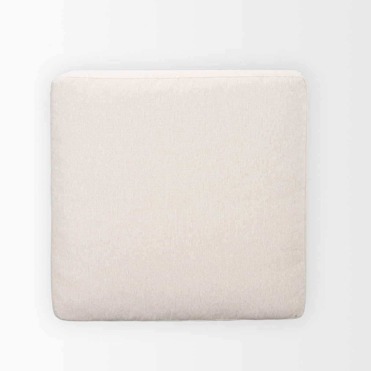 Mercana Halston Large Ottoman Oatmeal Performance Fabric
