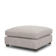 Mercana Halston Large Ottoman Light Gray Performance Fabric