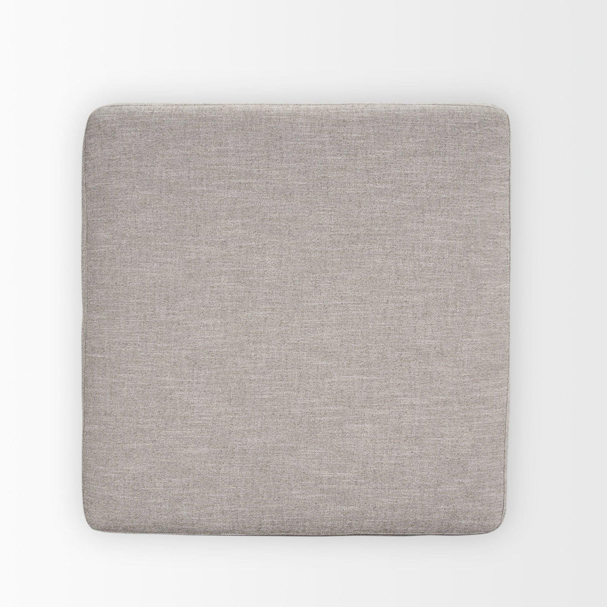Mercana Halston Large Ottoman Light Gray Performance Fabric