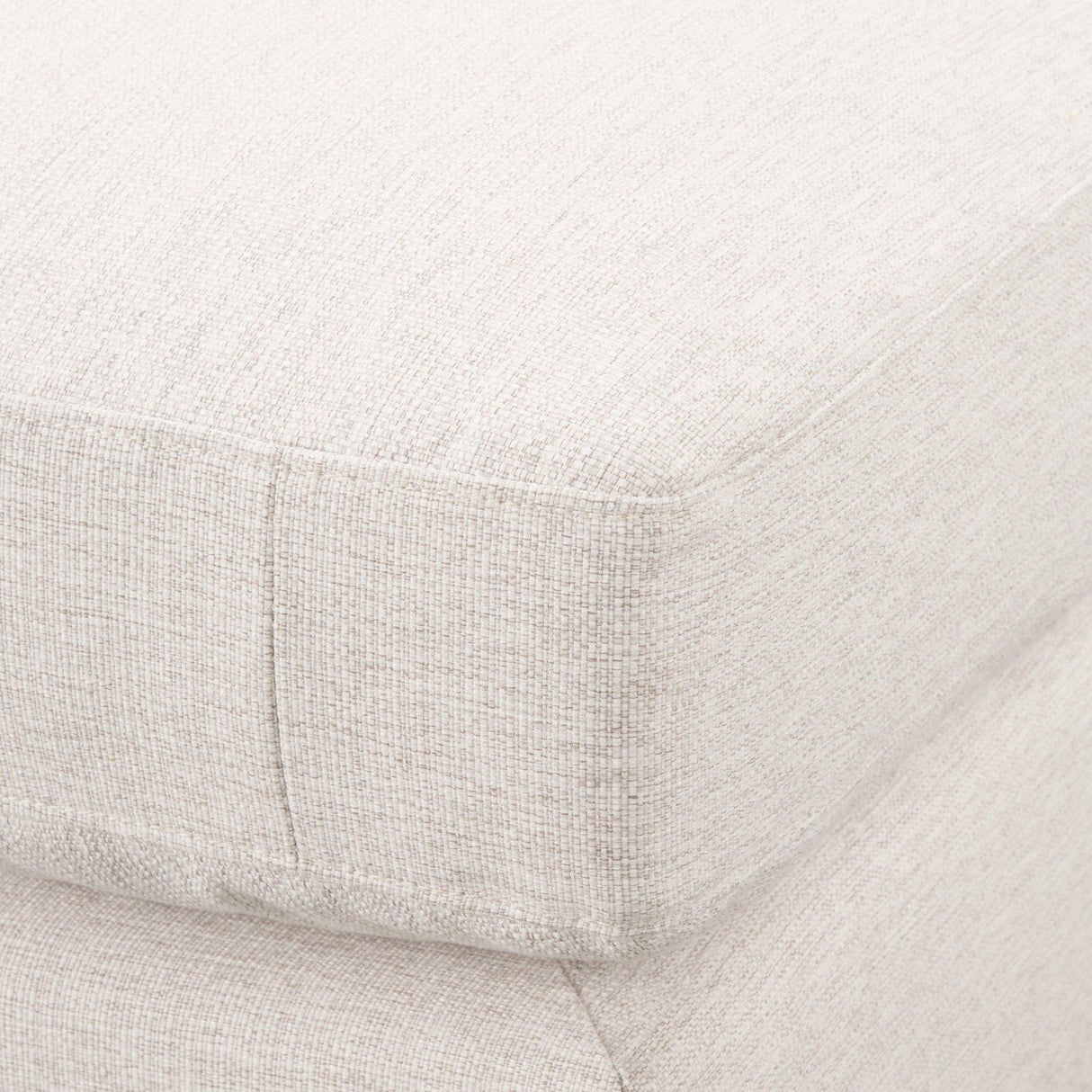 Mercana Halston Corner Sectional Piece Oatmeal Performance Fabric