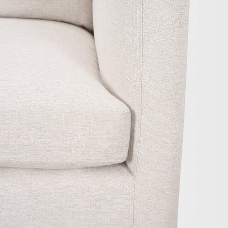 Mercana Halston Right Arm Sectional Piece Oatmeal Performance Fabric