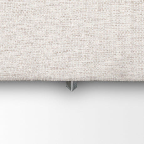 Mercana Halston Right Arm Sectional Piece Oatmeal Performance Fabric