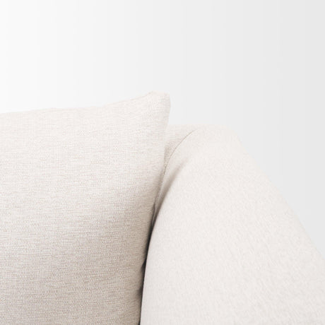 Mercana Halston Right Arm Sectional Piece Oatmeal Performance Fabric