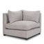 Mercana Halston Corner Light Grey Performance Fabric