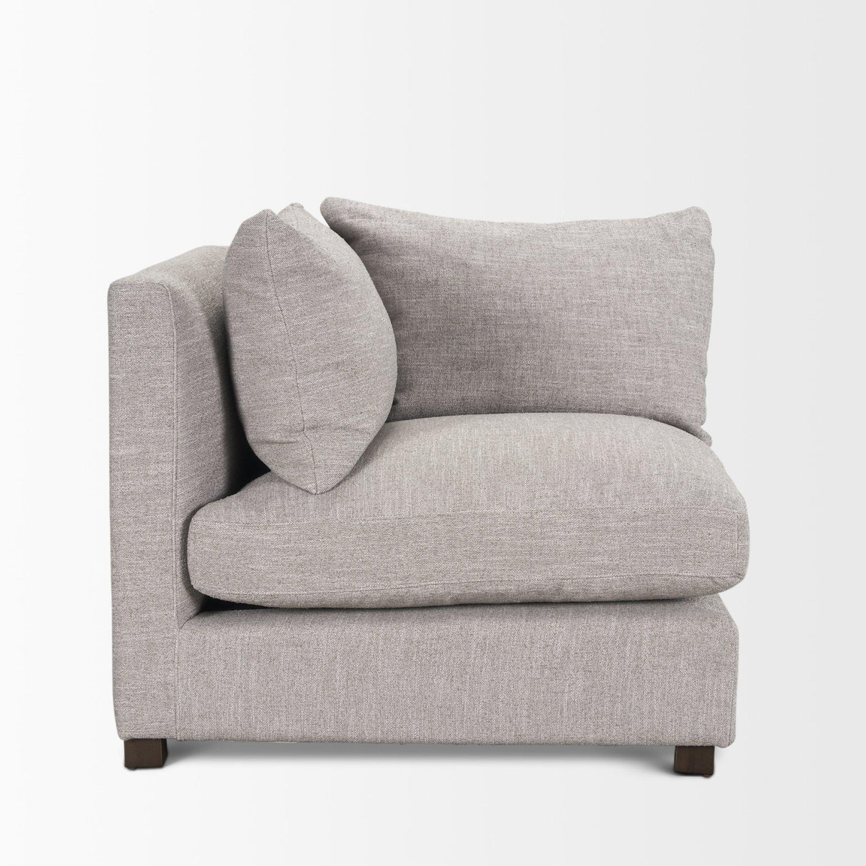 Mercana Halston Corner Light Grey Performance Fabric