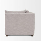 Mercana Halston Corner Light Grey Performance Fabric